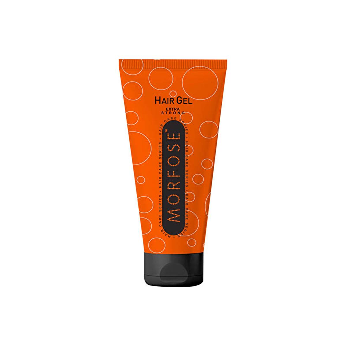 Morfose Extra Strong Hair Gel - 24H Lasting Hold, No Residue - Ultimate Styling Gel for Men & Women - Morfose Hair Styling Products