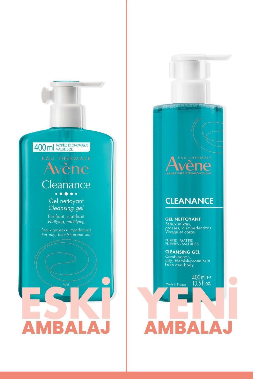 Avene Cleanance Cleansing Gel for Oily & Acne-Prone Skin - Soothing, Matte Finish, Natural Ingredients