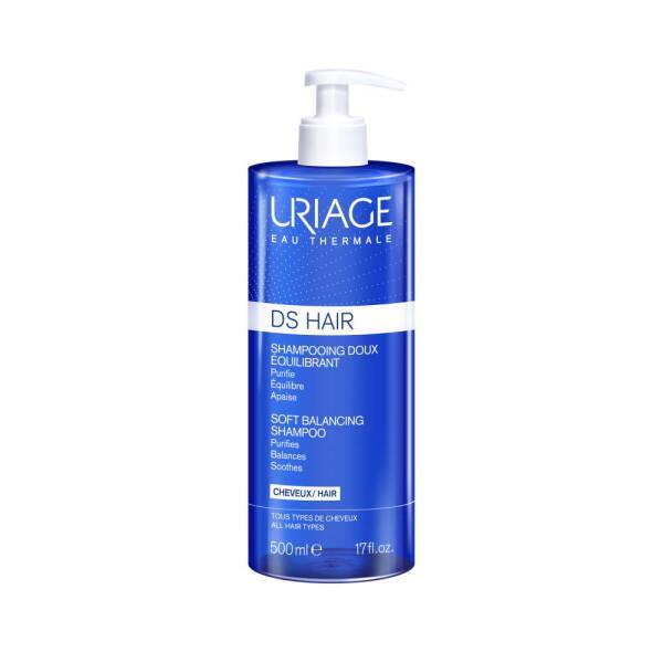 Uriage DS Hair Anti-Dandruff Shampoo 500ml - Gentle Daily Cleansing for All Hair Types