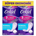 Orkid Daily Care Pads Normal Size 80 Count - Comfortable, Breathable Feminine Hygiene Products for Daily Protection