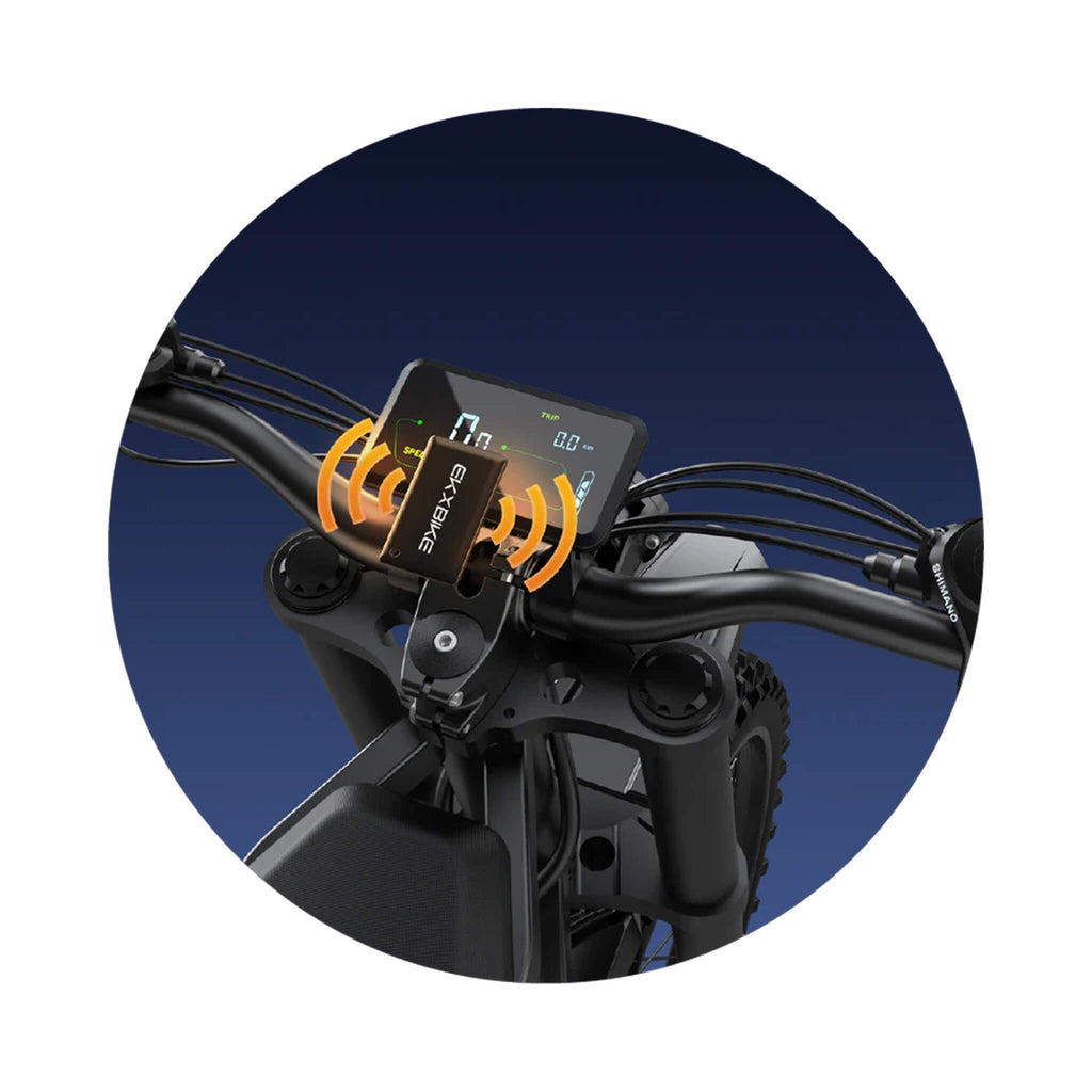 EKX E6 3000W 52V/40AH Premium Electric Carbon Steel Off-Road Mountain Dirt Bike (SAK18315) – SAKSBY WHOLESALE, view 5