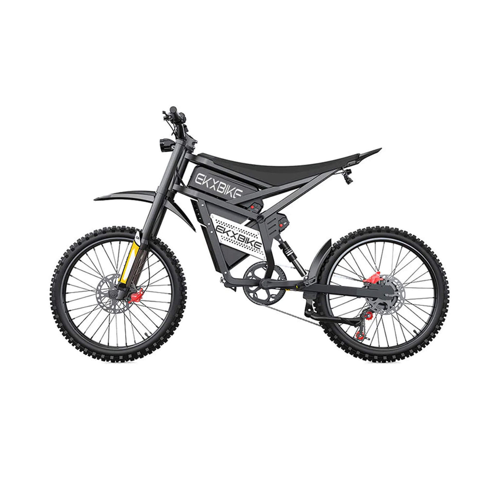 EKX E6 3000W 52V/40AH Premium Electric Carbon Steel Off-Road Mountain Dirt Bike (SAK18315) – SAKSBY WHOLESALE, view 9
