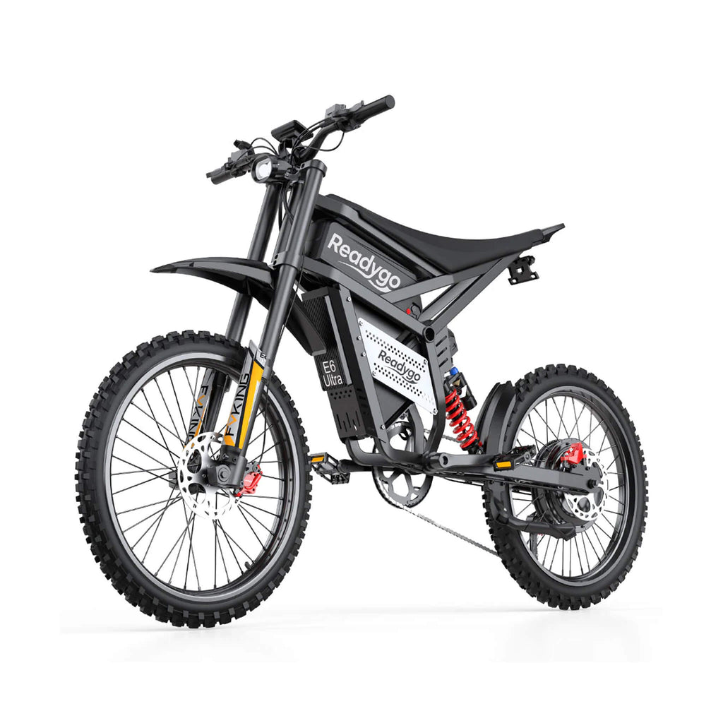 EKX E6 Ultra 3000W 60V/30AH Premium Electric High-Strength Steel Pipe Off-Road Mountain Dirt Bike (SAK26319) – SAKSBY WHOLESA