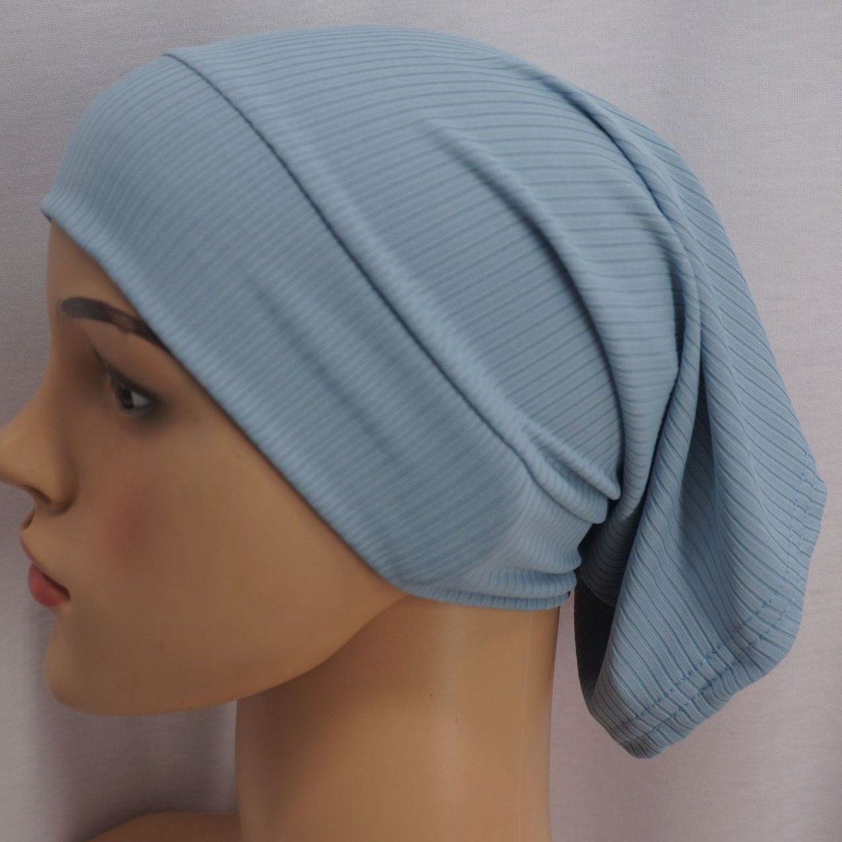 Mariam's Collection Mariam's Collection Elastic Ribbed Versatile Underscarf‌ (MH192) — detail shot 8