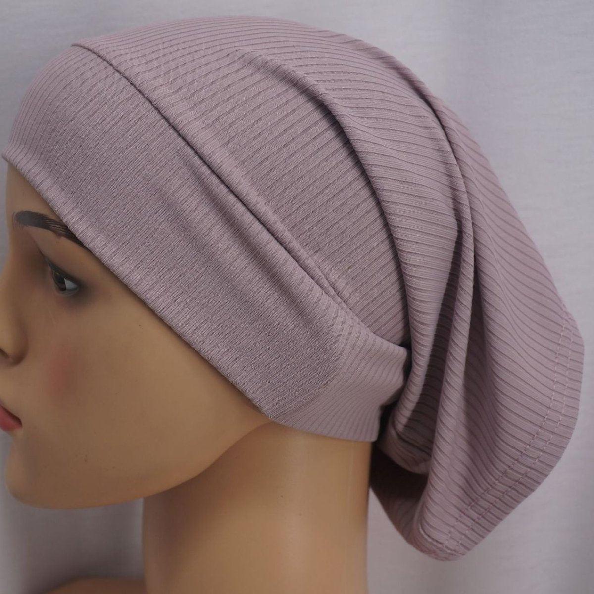 Mariam's Collection Mariam's Collection Elastic Ribbed Versatile Underscarf‌ (MH192) — detail shot 6
