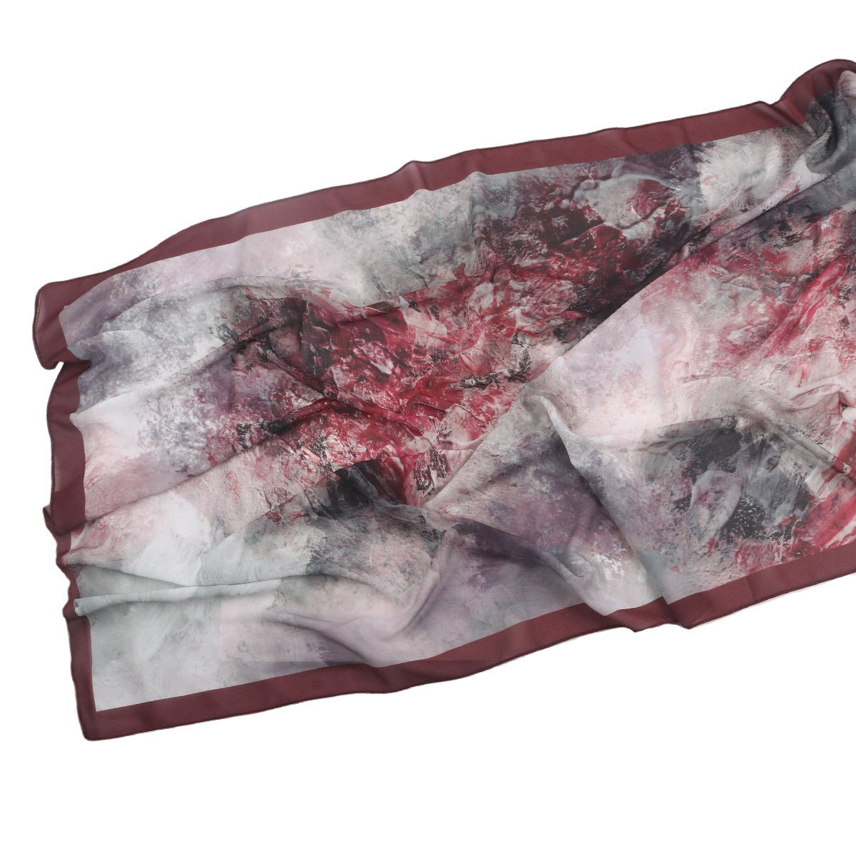 Mariam's Collection Elegant Printed Chiffon Hijab Scarf Bohemian Style Breathable Sun Protection Wrap (MH136) — comparison sh