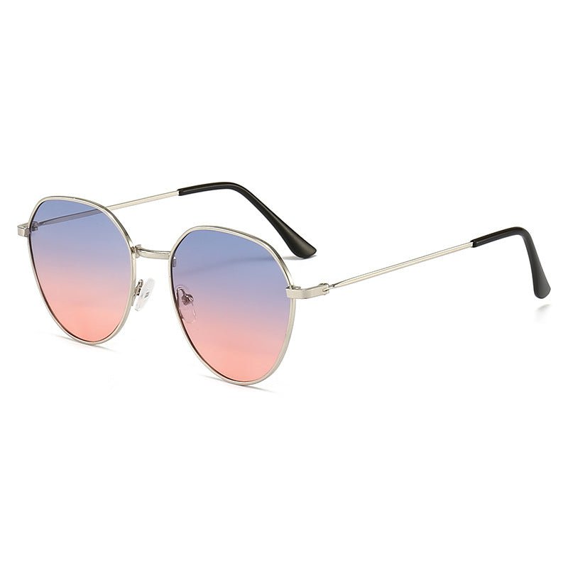 Mariam's Collection Elegant Retro Sunglasses for Women Classic with Gradient Lenses (MAC264) — Mariam's Collection branding close-up