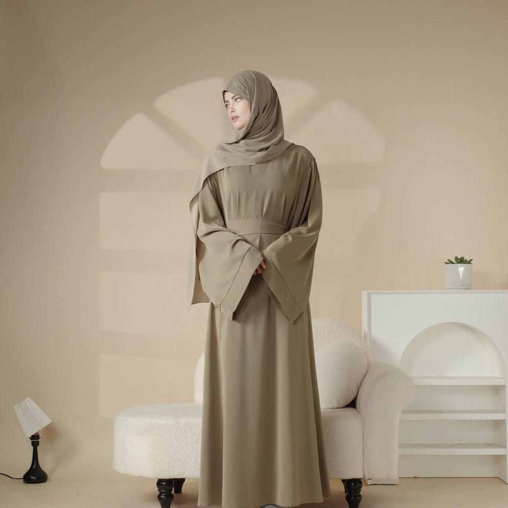 Mariam's Collection Elegant Solid Color Abaya For Muslimahs (MA036) — product category context