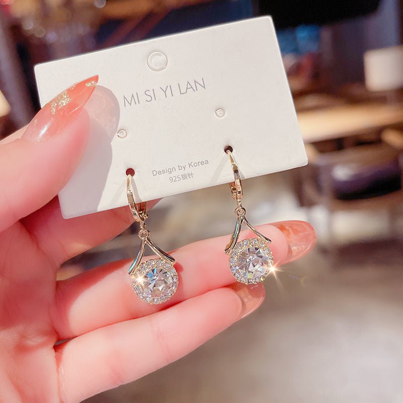 Mariam's Collection Elegant Sparkling Dangle  Rhinestone Earrings (MAC324) — product category context