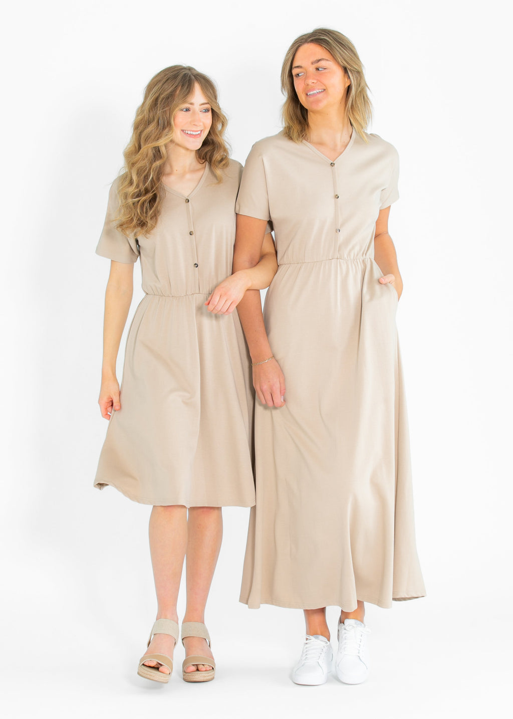 Inherit Co. Ella Cinched Waist Midi Dress - FINAL SALE — packaging