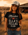 Ella's Fellas Club Graphic Tee