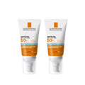 La Roche-Posay Anthelios UVMune SPF 50+ Sunscreen: High UVA/UVB Protection, Moisturizing, & Ideal for Sensitive Skin (2 x 50ml)
