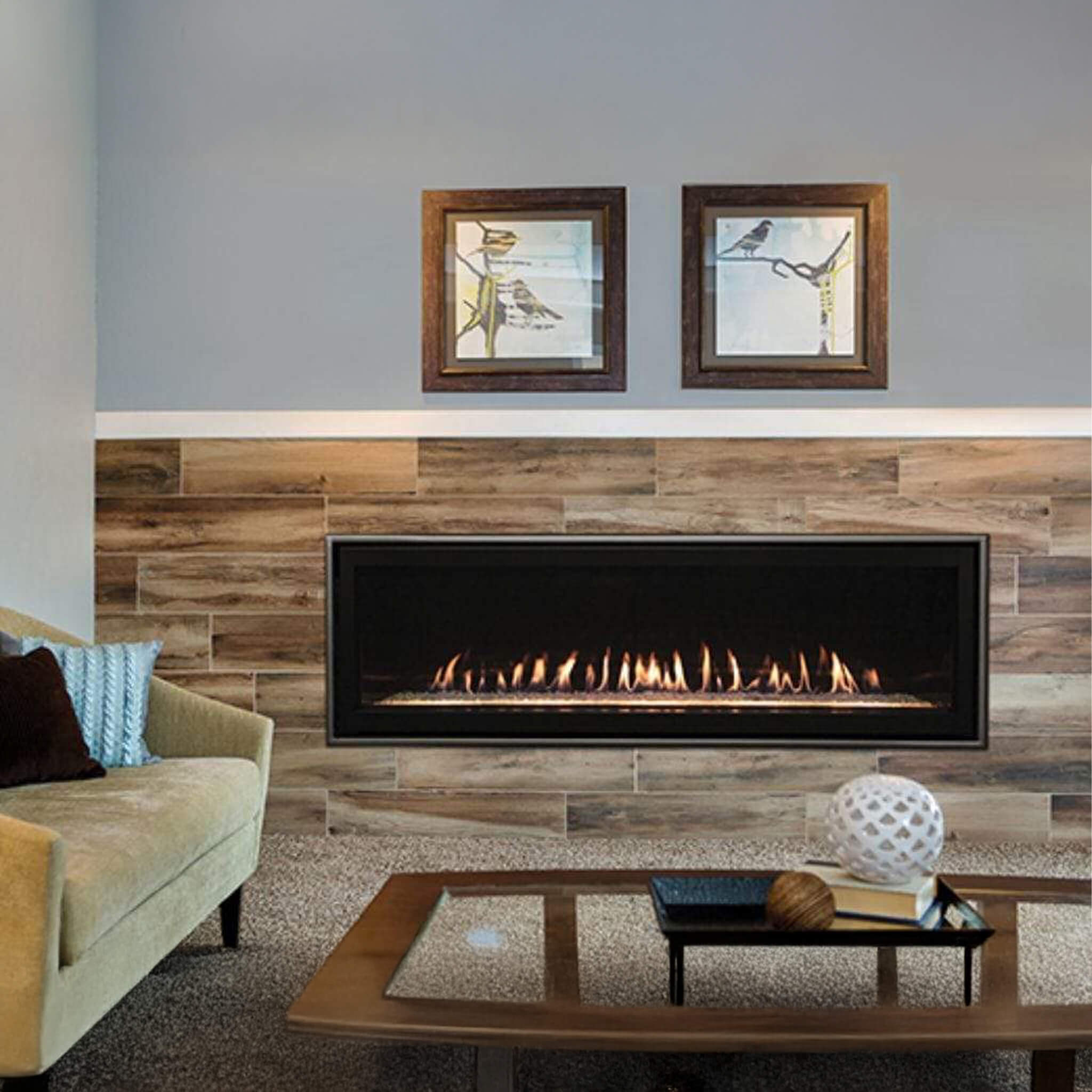 Empire Comfort Systems Boulevard 46K-52K BTU Direct Vent Linear Gas Fireplace With Multi Function Remote (SAK52915) – SAKSBY 