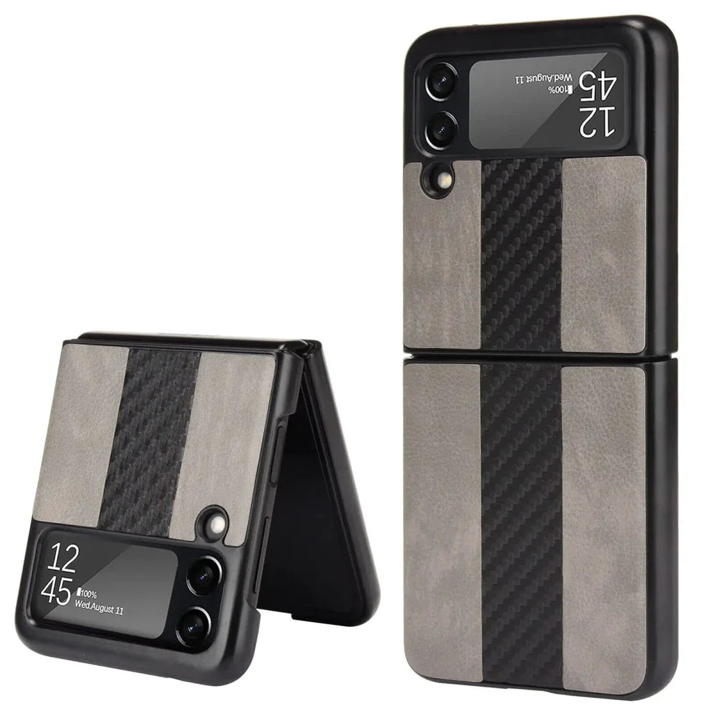 Samsung Z Flip 3 5G Leather Folding Case