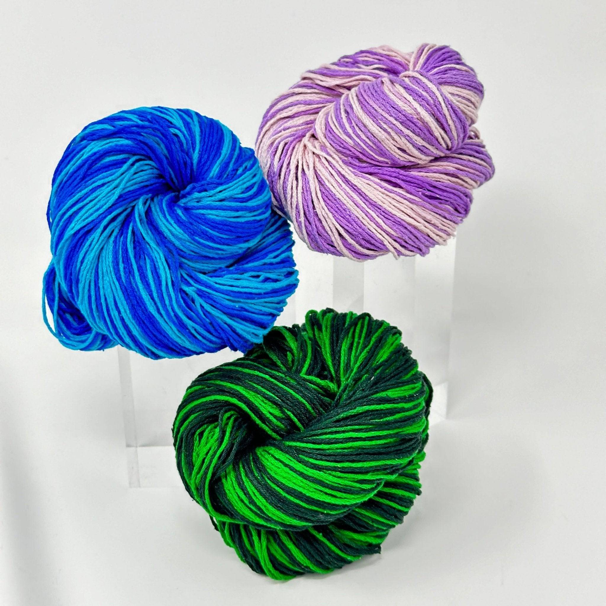 Darn Good Yarn Enchanted Grove Silk Trio — main product shot