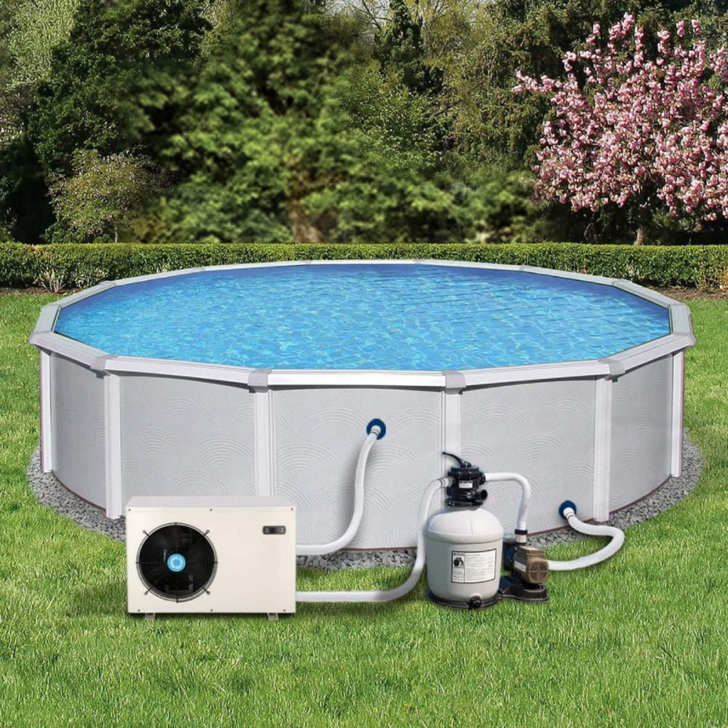Energy-Saving Electric Swimming Pool Heat Pump For Above And Inground Pools, 6000 Gallons (SAK93541) – SAKSBY WHOLESALE, view