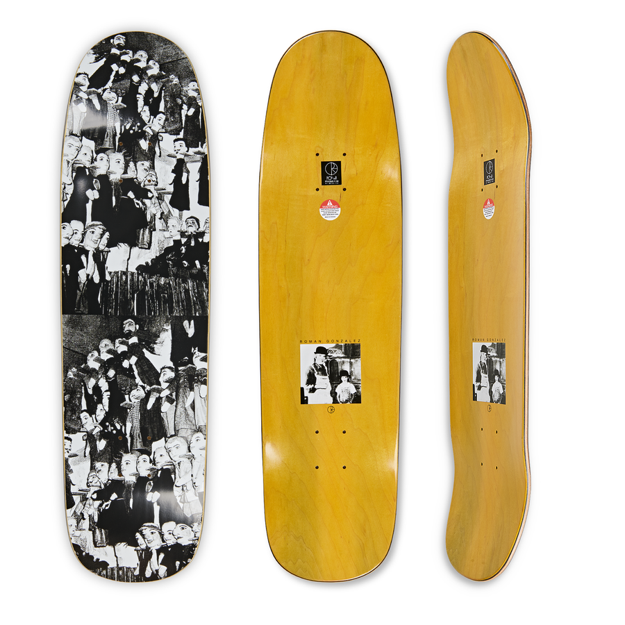 Polar Paul Roman Gonzales Puppet Storage P9 Skateboard Deck - 8.625" by Skates USA