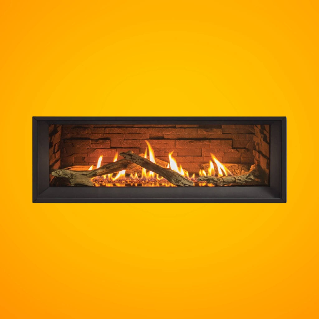Enviro Linear Nova Direct Vent Natural Gas Fireplace With Burner Tray, Vermiculite, Steel Liner & LP Conversion Kit [C34-2] (