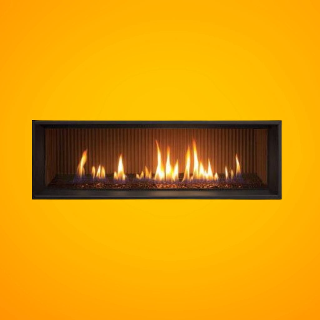 Enviro Linear Nova Direct Vent Natural Gas Fireplace With Burner Tray, Vermiculite, Steel Liner & LP Conversion Kit [C44-2] (
