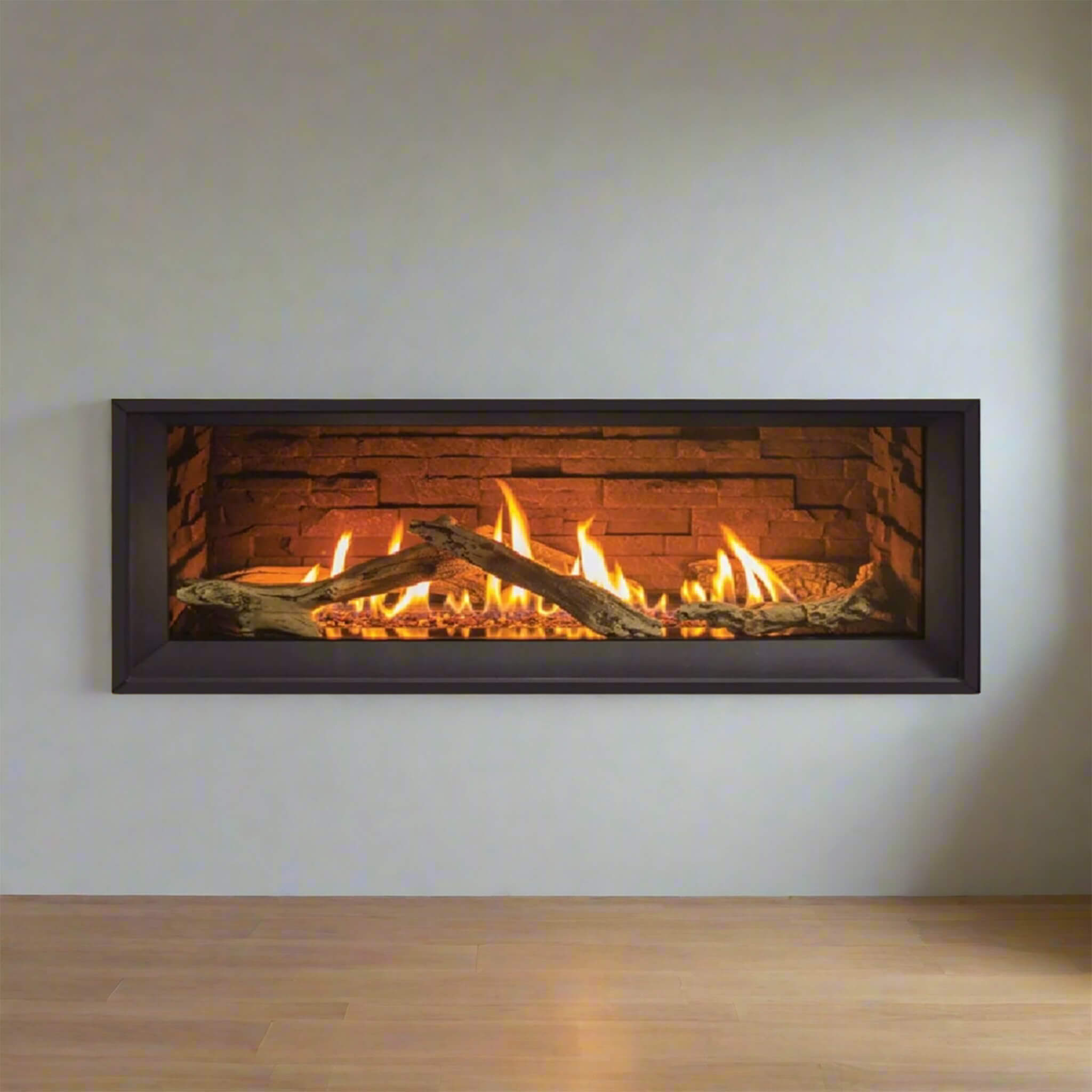 Enviro Linear Nova Direct Vent Natural Gas Fireplace With Burner Tray, Vermiculite, Steel Liner & LP Conversion Kit [C34-2] (