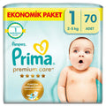 Prima Pampers Premium Care Baby Diapers - Ultra Soft, Leak Protection, Dermatologically Tested - Newborn Essentials