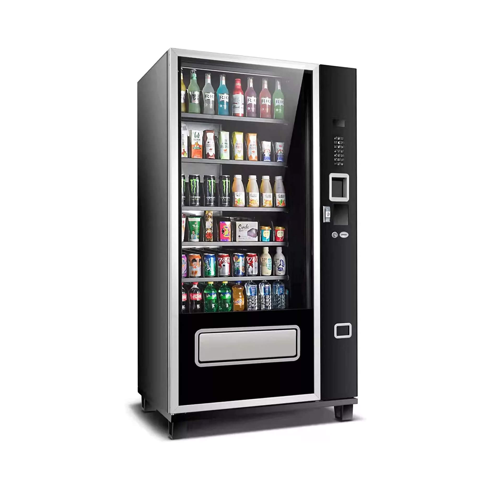 Epx Large 6FT Snacks And Drinks Combo Vending Machine With Dual Zone Refrigeration And Bill Acceptor [EP-G654] (SAK47539) – S