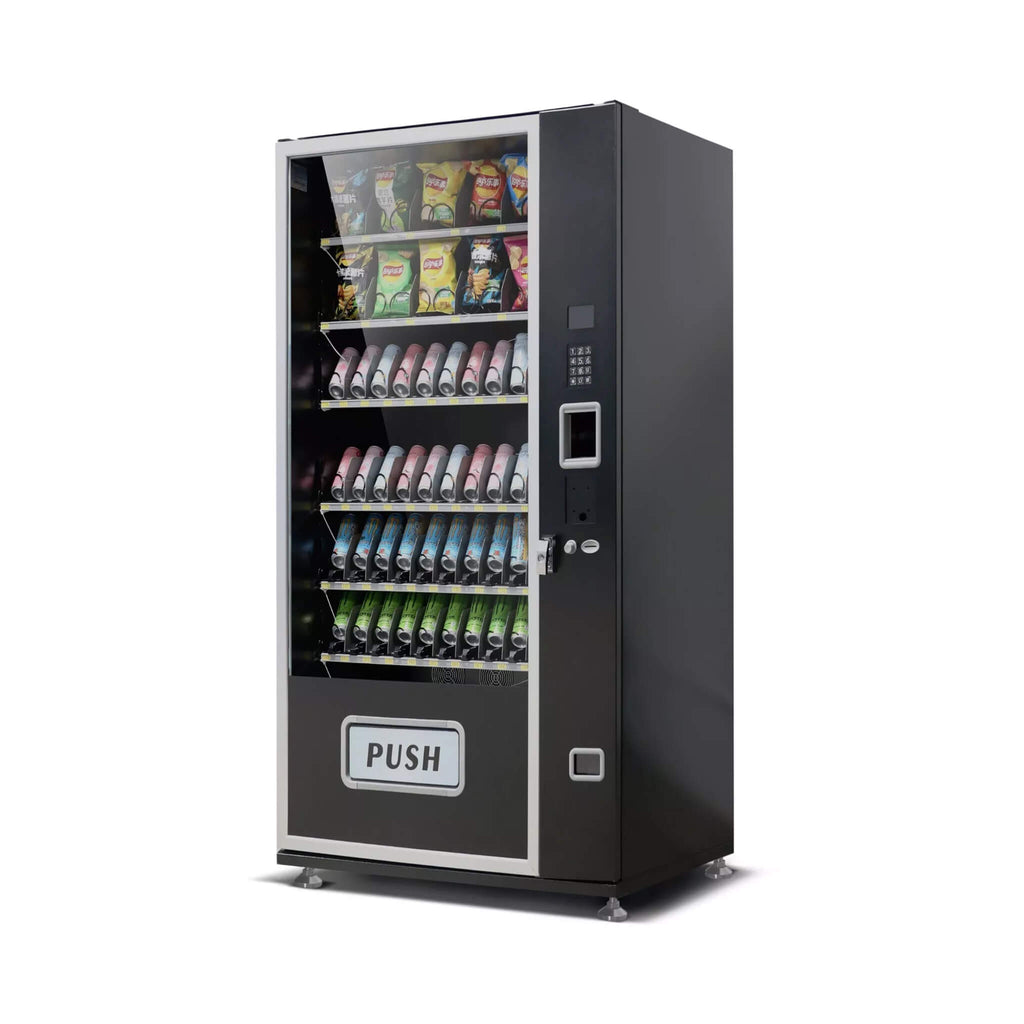 Epx Extra Large 6FT Snacks And Drinks Combo Vending Machine With Dual Zone Refrigeration And Bill Acceptor [EP-G660] (SAK1296