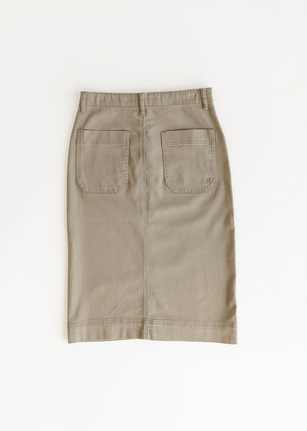 Inherit Co. Erica Cotton Twill Midi Skirt - FINAL SALE — size reference