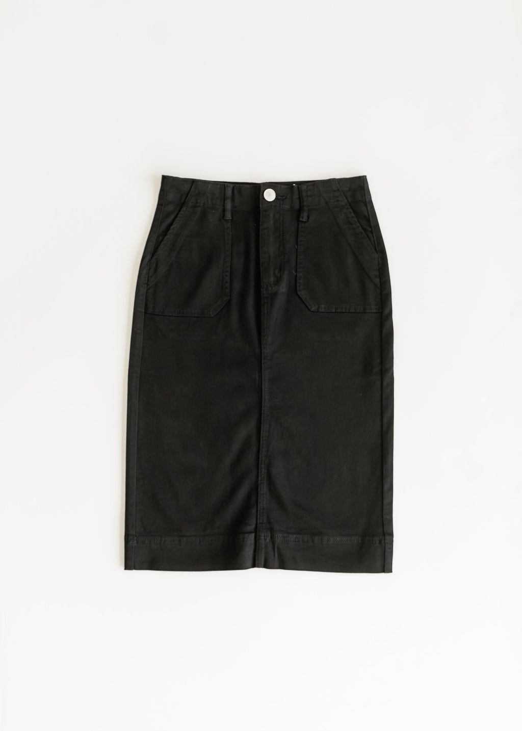 Inherit Co. Erica Cotton Twill Midi Skirt - FINAL SALE — feature highlight