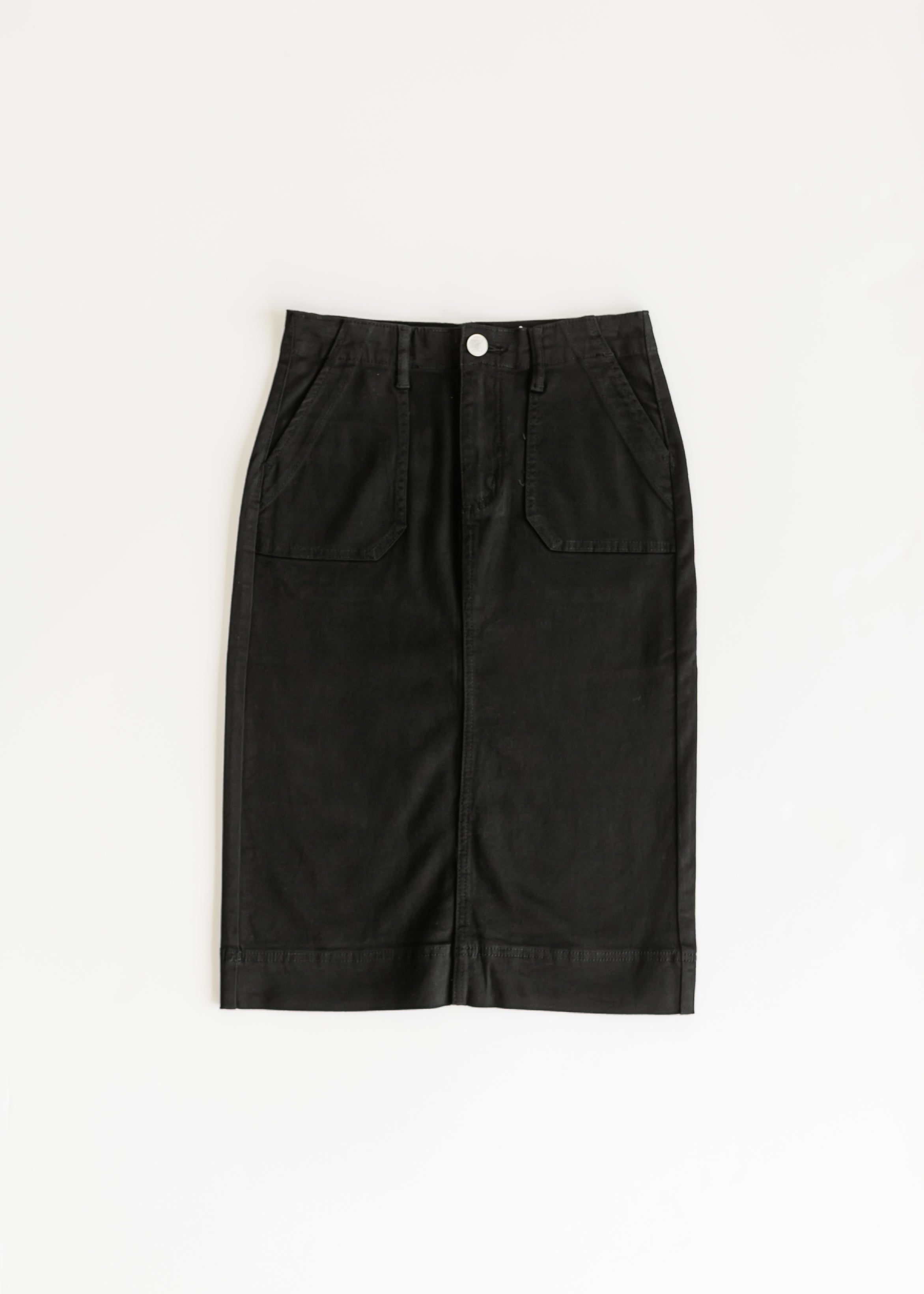 Inherit Co. Erica Cotton Twill Midi Skirt - FINAL SALE — feature highlight
