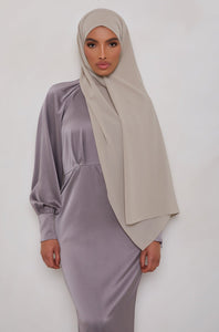 Essential Chiffon Hijab - Fossil Scarves & Shawls Veiled Collection 