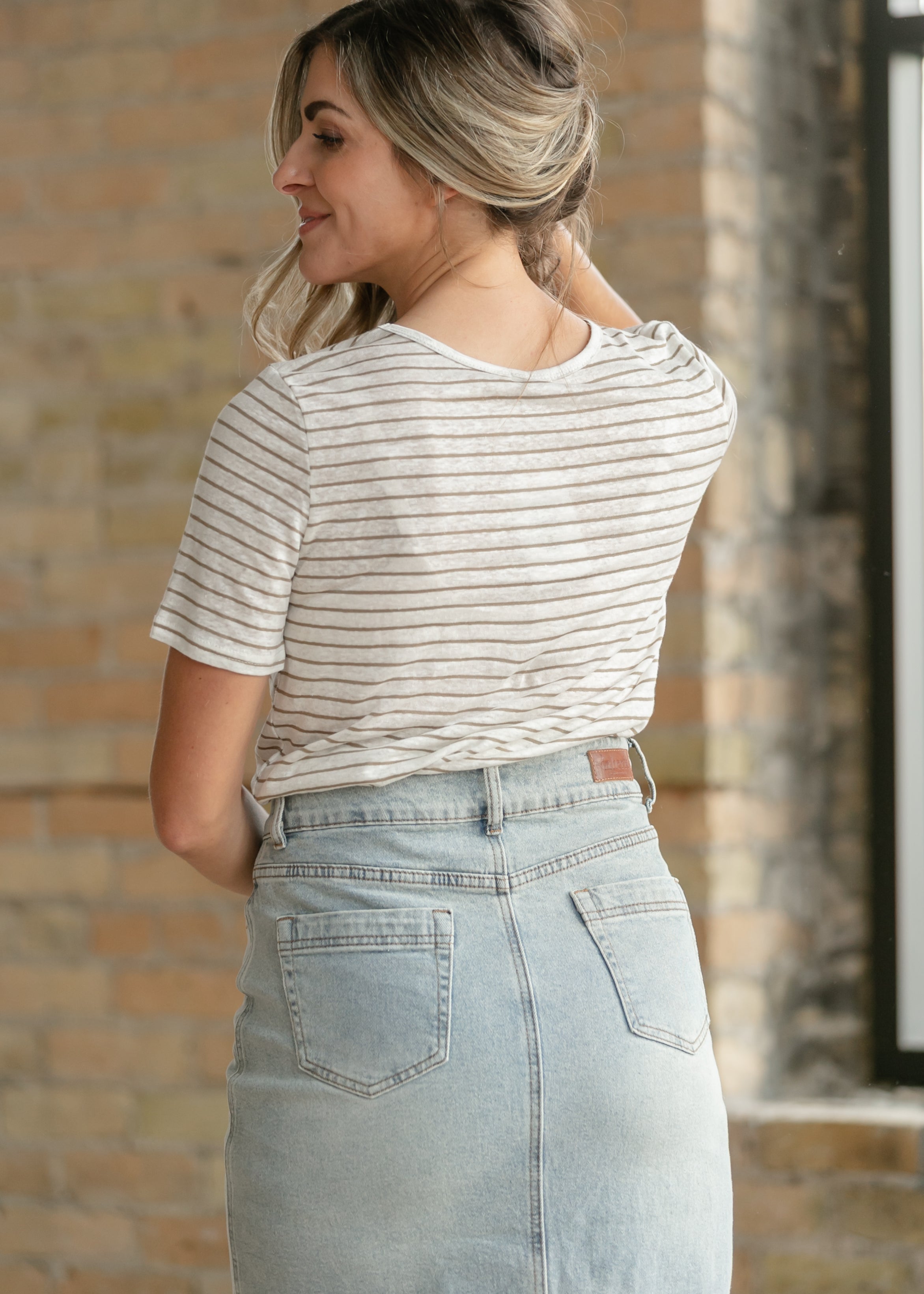Inherit Co. Essential Linen Short Sleeve T-shirt - FINAL SALE — packaging