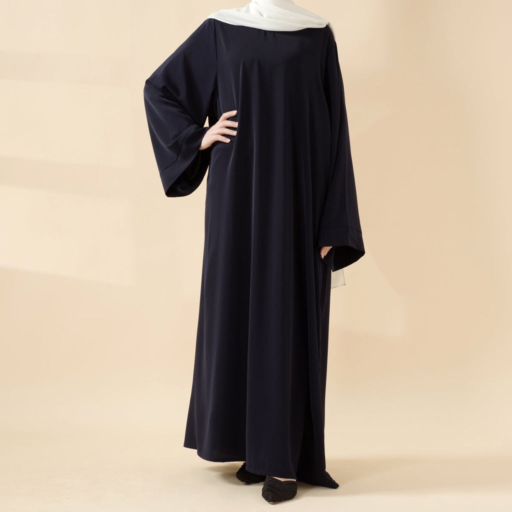 Mariam's Collection Essential Premium Loose Fit Abaya 2-Piece Set with Versatile Pockets (MA120) — detail shot 6