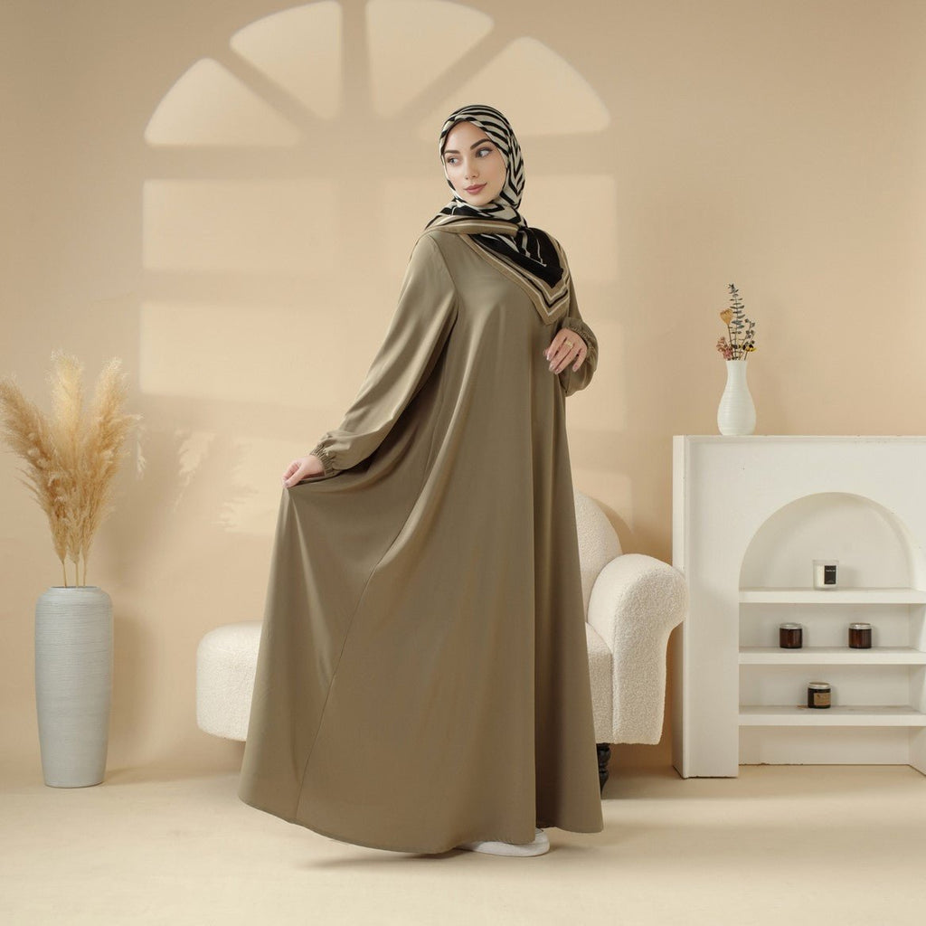 Mariam's Collection Essential Premium Versatile Pockets Umbrella Cut Abaya (MA113) — product category context