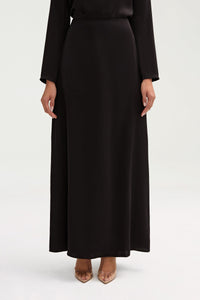 Essential Satin Top - Black Clothing Veiled 