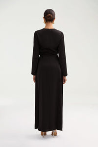 Essential Satin Top - Black Clothing Veiled 