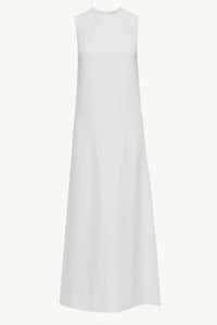 Essential Sleeveless Maxi Slip Dress - White Clothing Veiled 