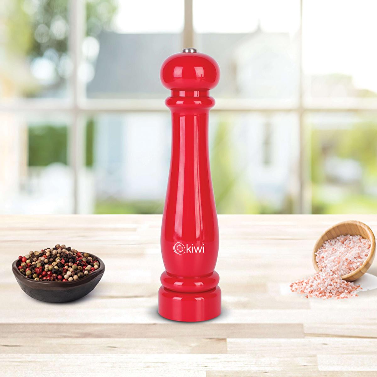 Kiwi Cordless Automatic Coffee and Spice Grinder - Battery Operated, Adjustable Ceramic Mill, Portable Electric Spice Grinder - Grind Coffee Beans, Spices Anywhere.
