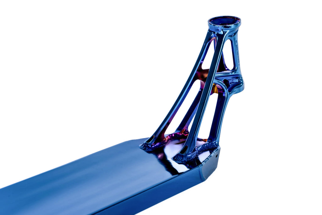 Ethic DTC Pandemonium V2 Scooter Deck 18.1″ (460mm) - Chrome Blue