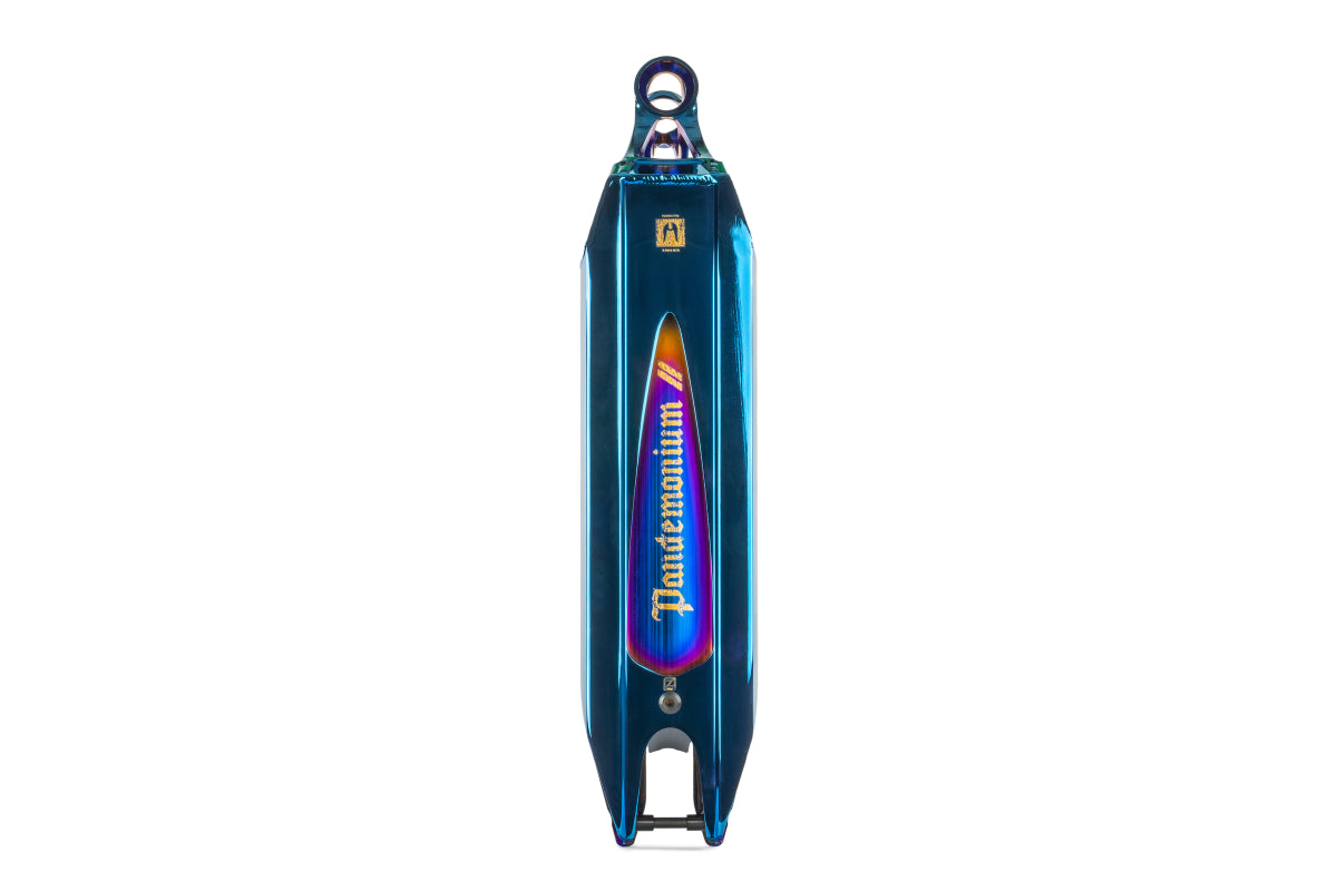 Ethic DTC Pandemonium V2 Scooter Deck 18.1″ (460mm) - Chrome Blue
