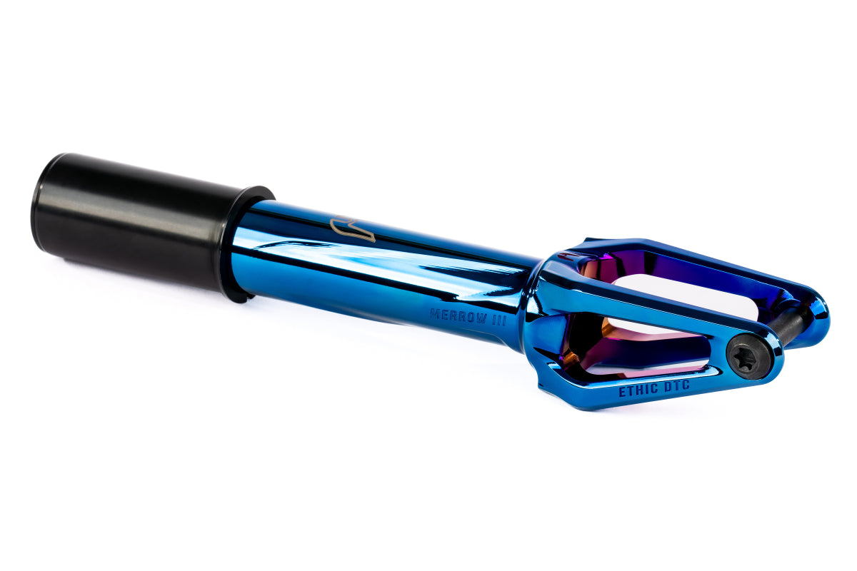 Ethic Merrow V3 Fork HIC - Chrome Blue