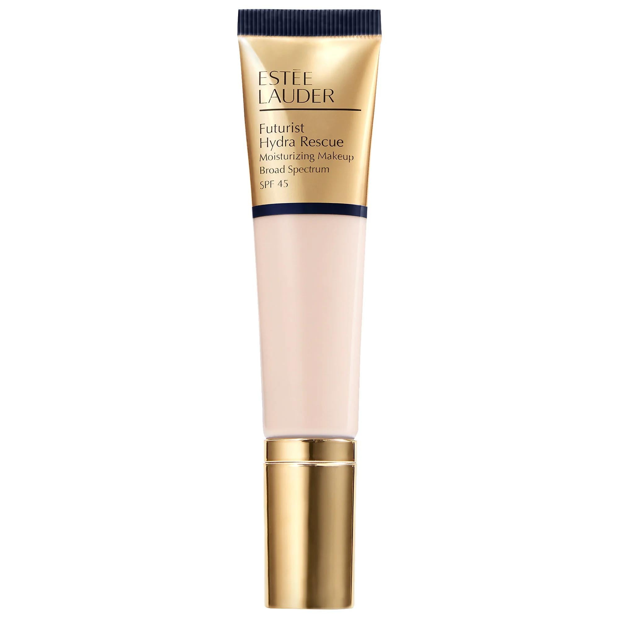 EstŽe Lauder Futurist Hydra Rescue SPF 45 Moisturizing Foundation: Hydrating, Radiant Finish, Long-Lasting Coverage, Vitamin E
