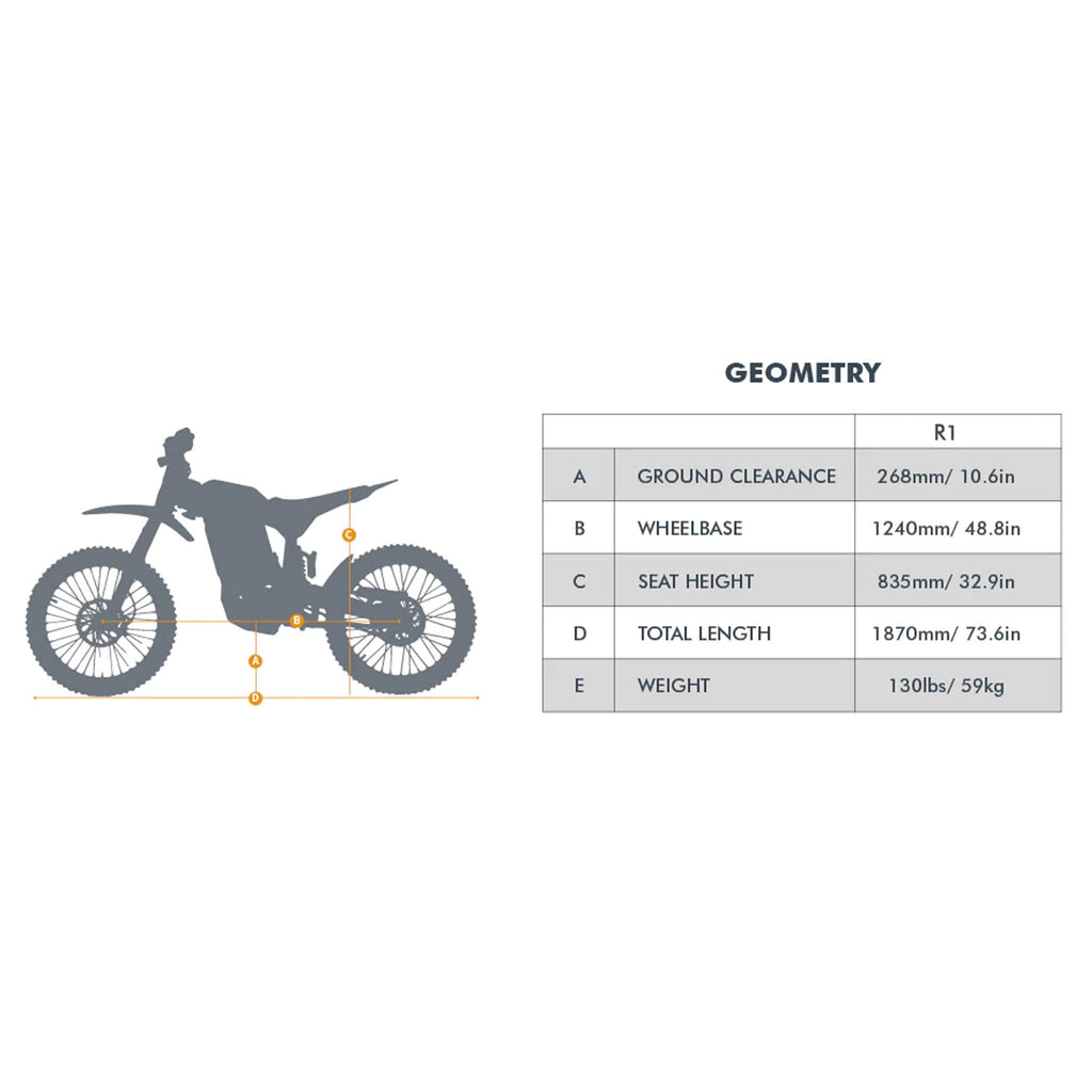 Eunorau R1 72V35AH 8000W All-Terrain Off-Road Electric Dirt Bike (SAK25097) – SAKSBY WHOLESALE, view 9