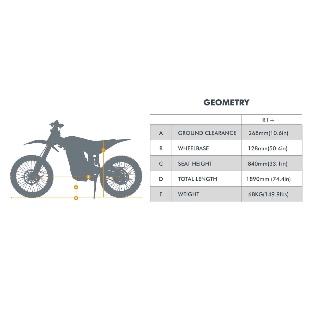 Eunorau R1 Plus 72V40AH 17KW High-Performance Off-Road Electric Dirt Bike (SAK62840) – SAKSBY WHOLESALE, view 11