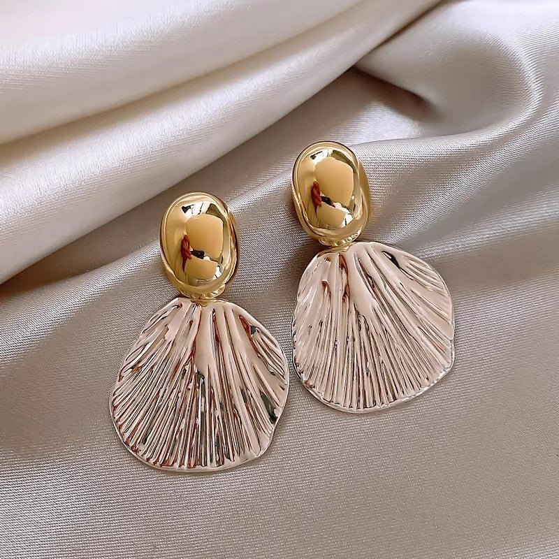 Mariam's Collection Everyday Chic Artisan Texture Drop Earrings (MAC323) — detail shot 6