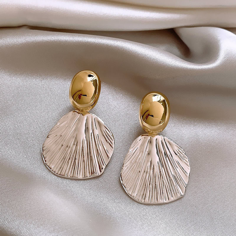 Mariam's Collection Everyday Chic Artisan Texture Drop Earrings (MAC323) — detail shot 7