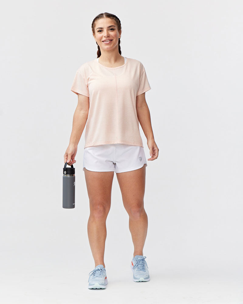 Goal Five G5 Everyday Women's Performance Workout Top — in-use photo