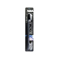 Rocs Black Edition Medium Toothbrush - Superior Plaque Removal & Gentle Teeth Whitening - Enhanced Dental Hygiene