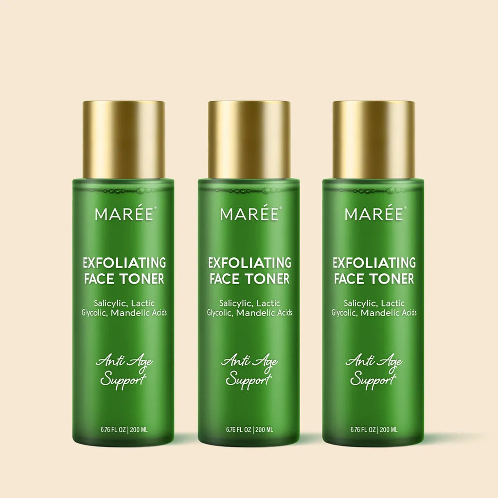 Maree Daily Glow Exfoliating Toner — packaging