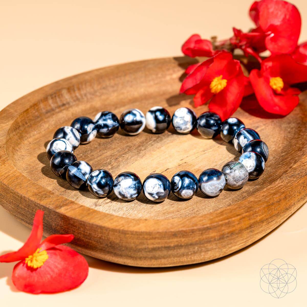 Exotic Orca Agate Bracelet of Deep Healing – Conscious Items, view 5